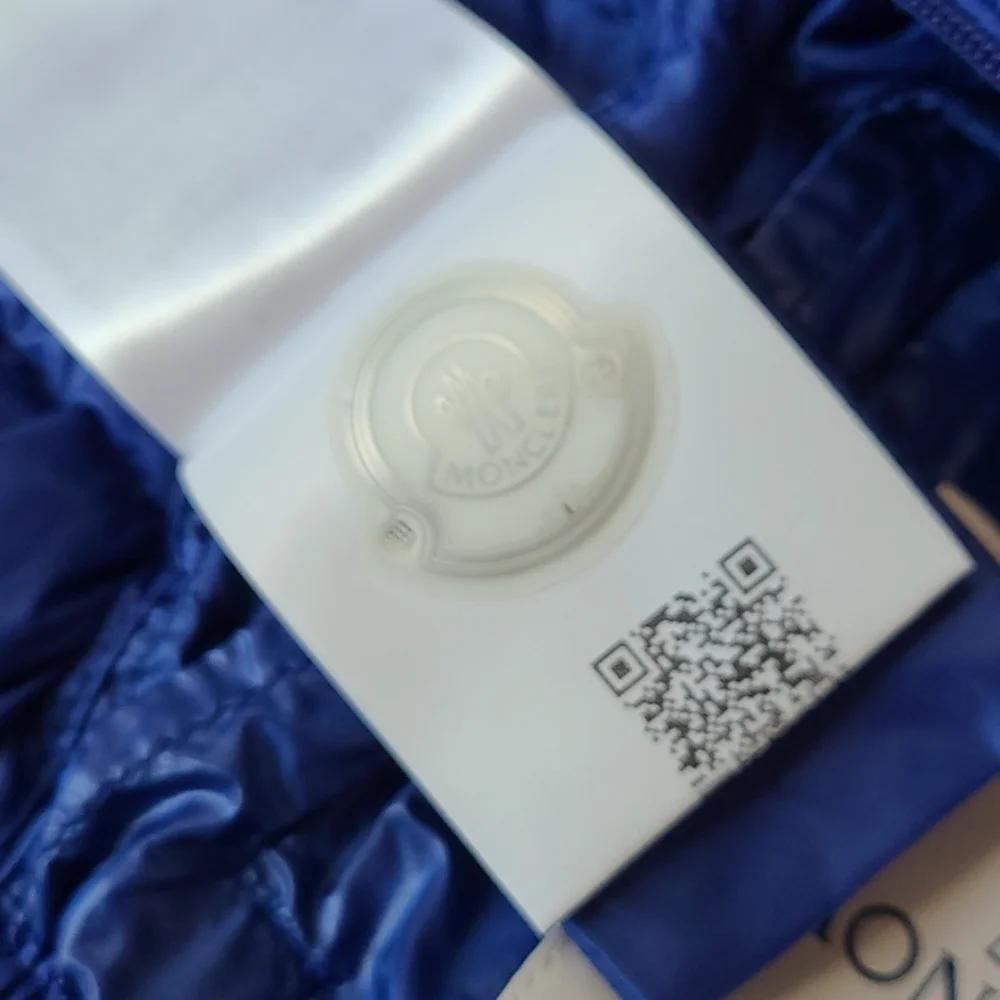 MONCLER Baby Blue Gaddy Puffer Jacket 3-6mo NWT - Picture 10 of 12